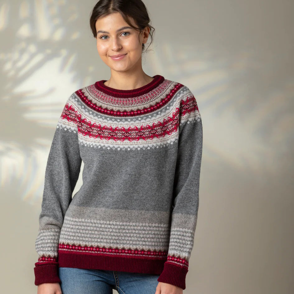 Alpine Sweater - Greyberry