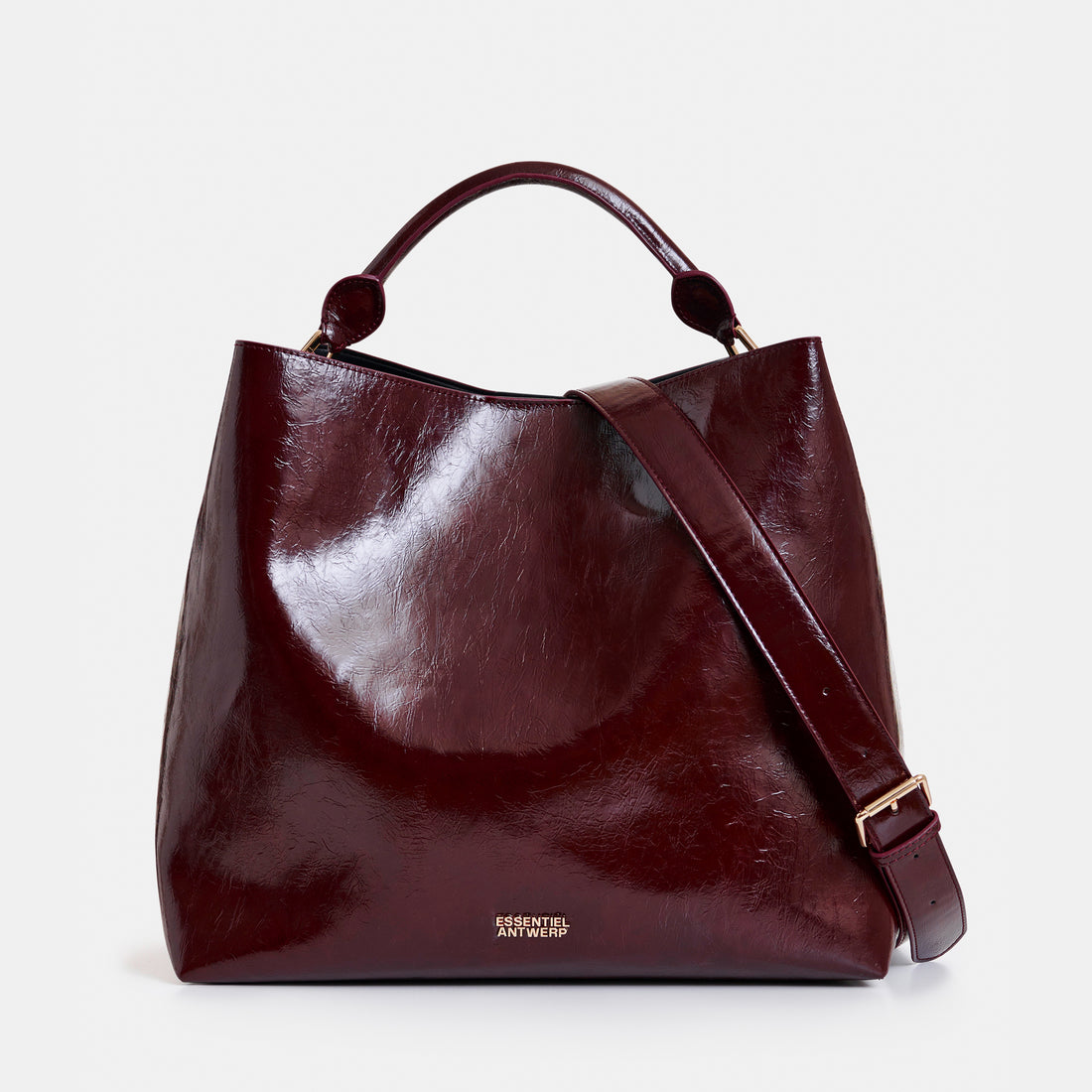Ihurley Shiny Shopper Bag - Margot Mauve