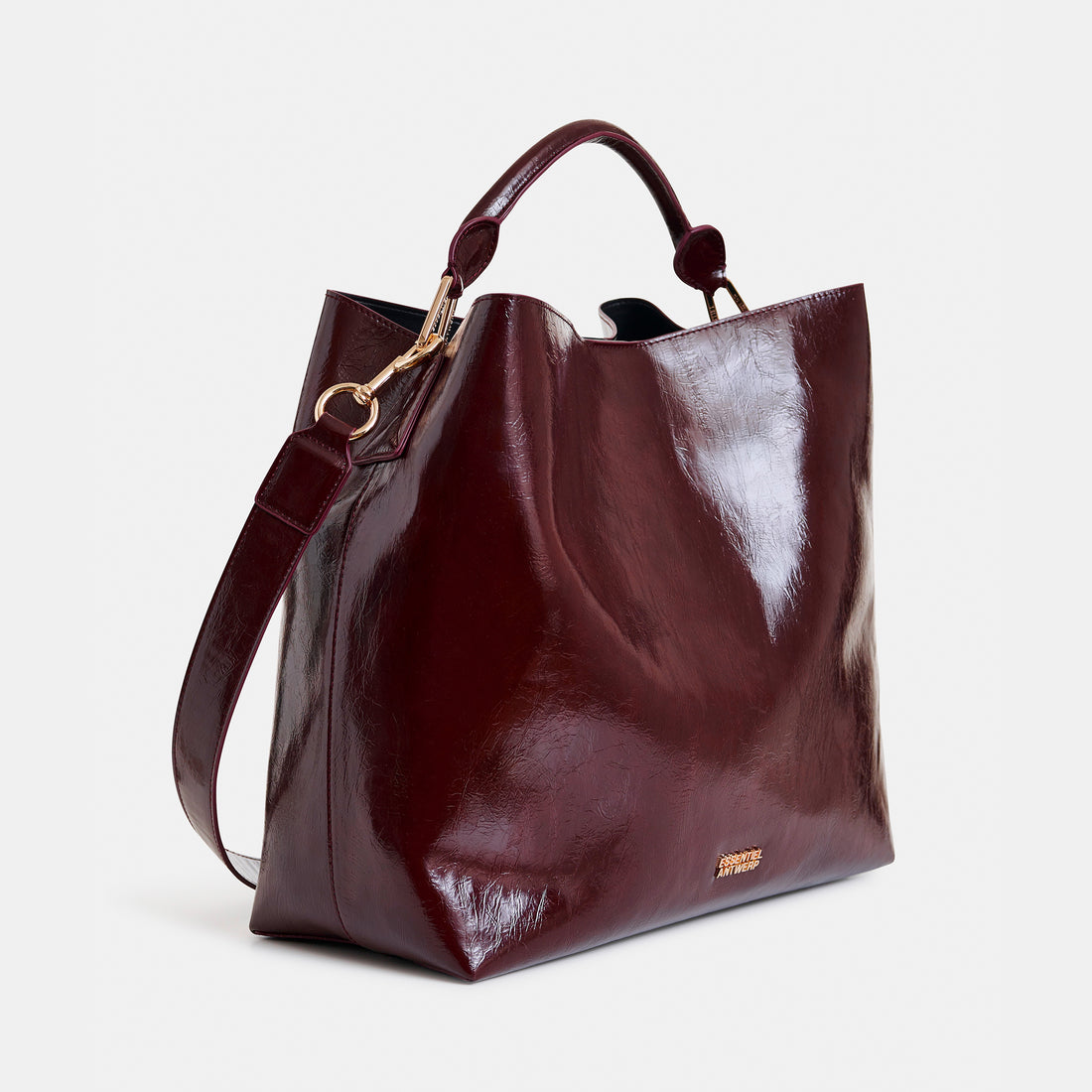Ihurley Shiny Shopper Bag - Margot Mauve