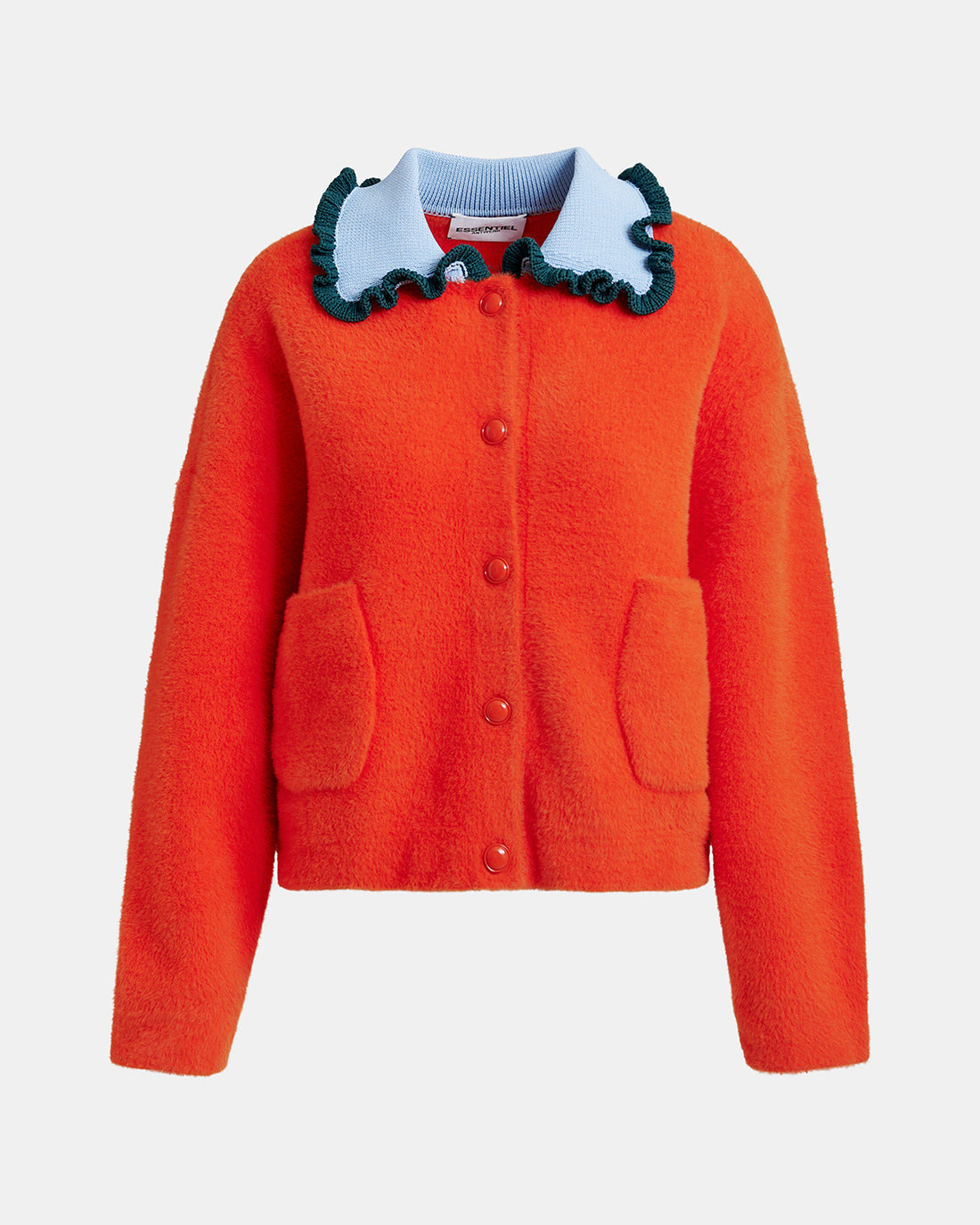 Jardener Knitted Cardigan - Nectarine