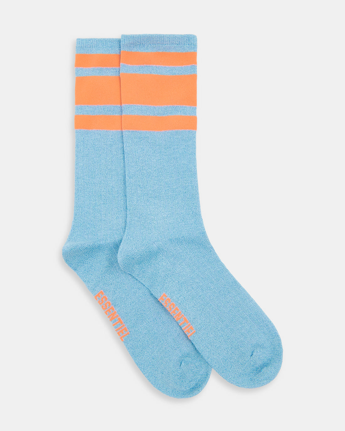 Jinnie Striped Lurex Socks - Basil Smash
