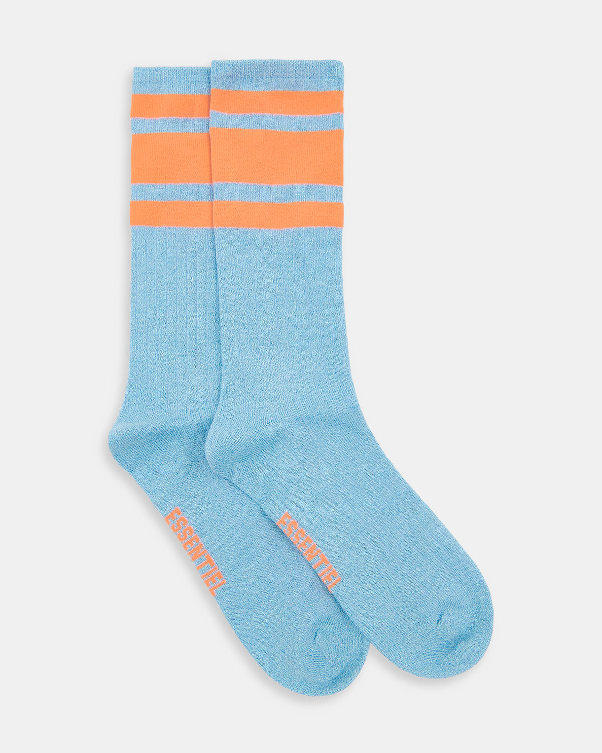 Jinnie Striped Lurex Socks - Basil Smash