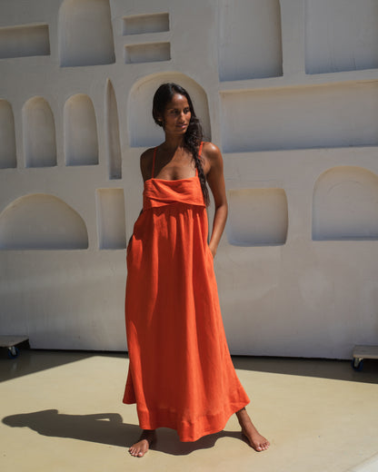 Kiko Linen Dress - Spritz