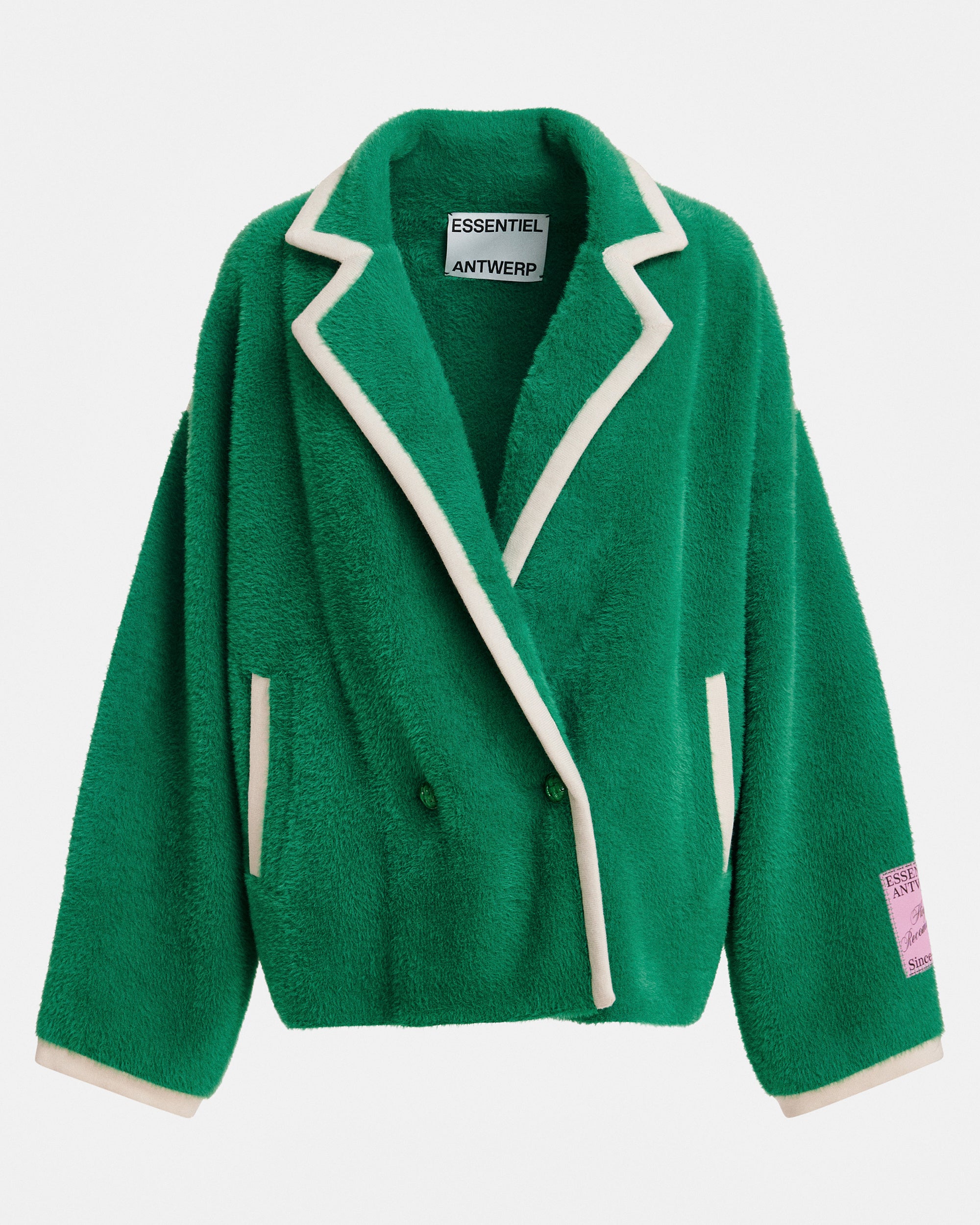 Kugar Contrast Cardigan - Kiwi Queen