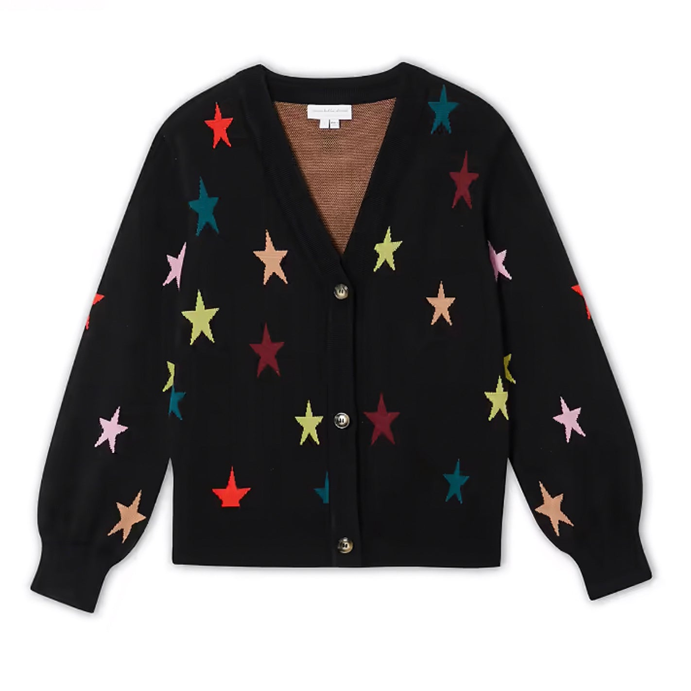 Star Cardigan - Black