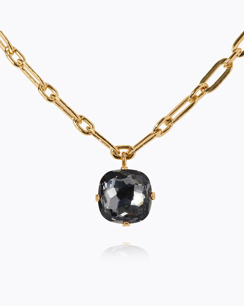 Noomi Necklace Gold - Black Diamond
