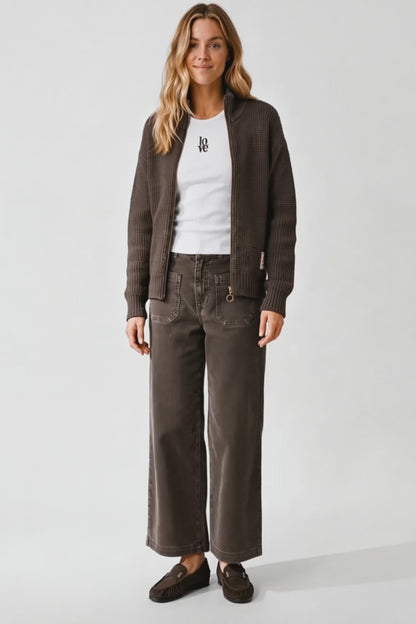 Lucia Cord Trousers - Cocoa