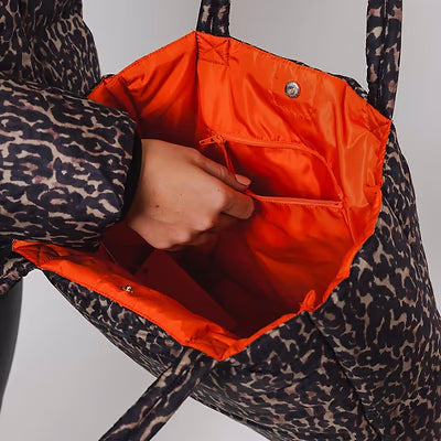 Bien Leopard Shopper - Natural Leopard
