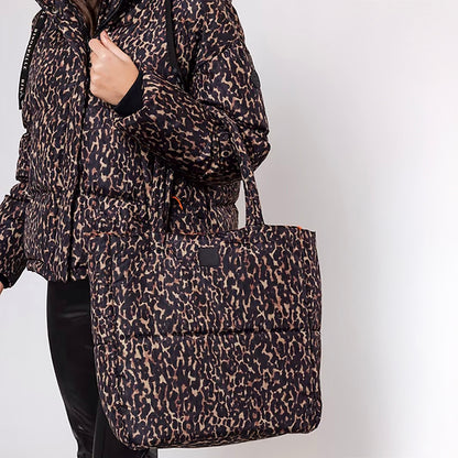 Bien Leopard Shopper - Natural Leopard