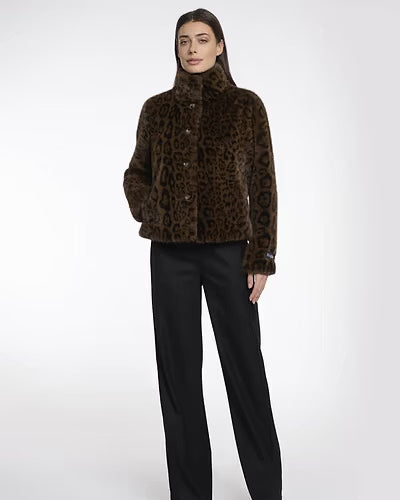 Vie Jacket - Brown Leopard