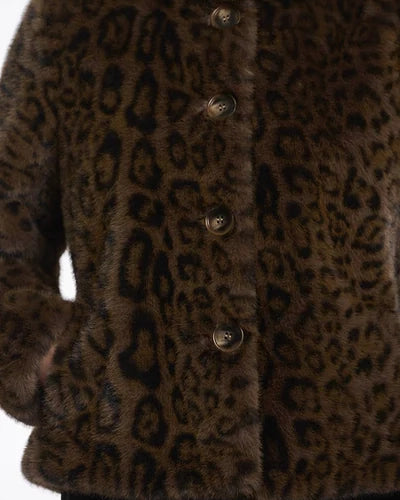 Vie Jacket - Brown Leopard