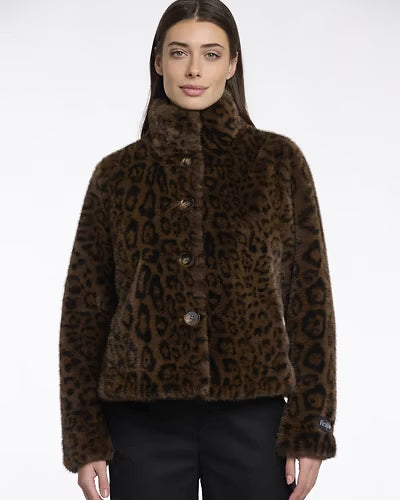 Vie Jacket - Brown Leopard