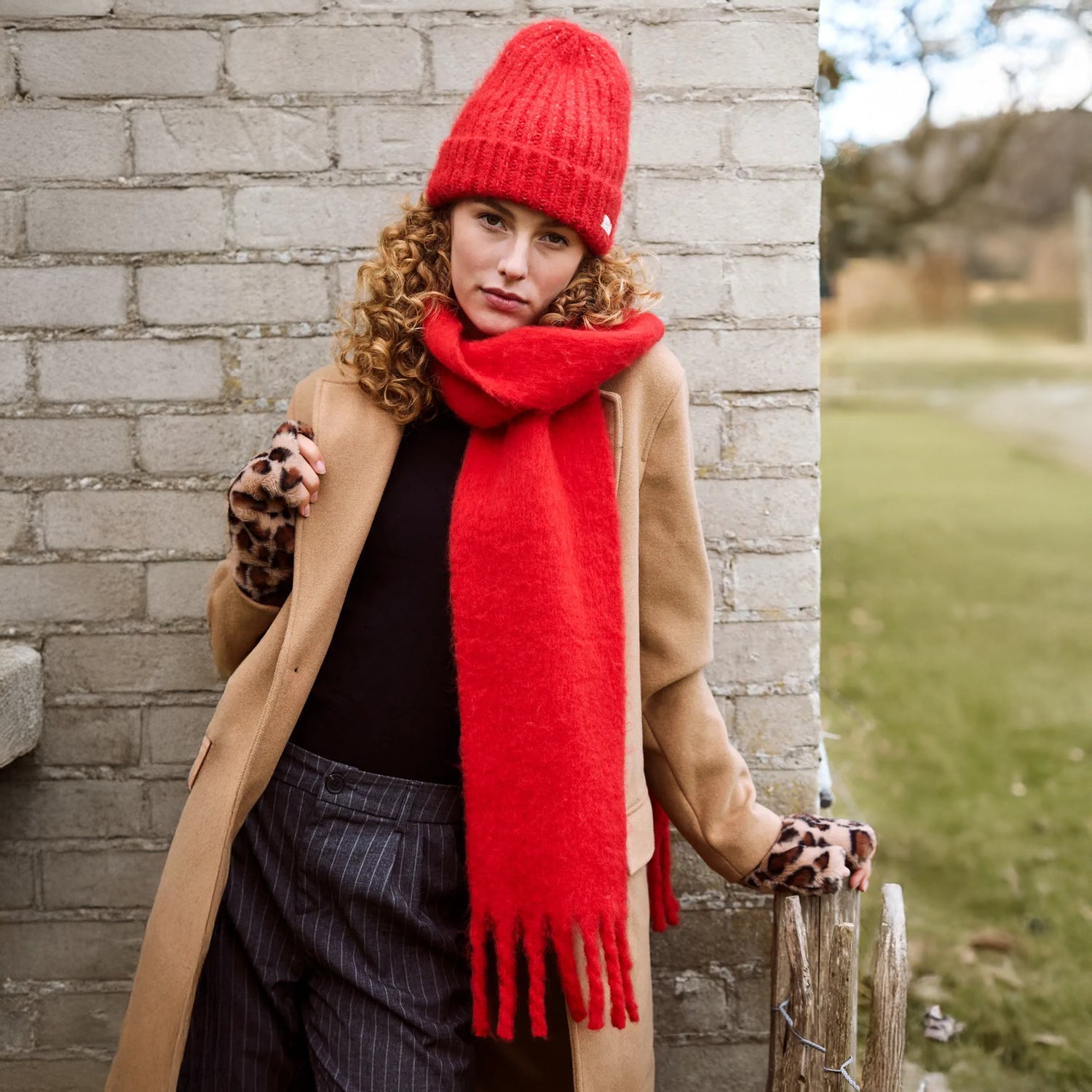 Keridda Scarf - Red
