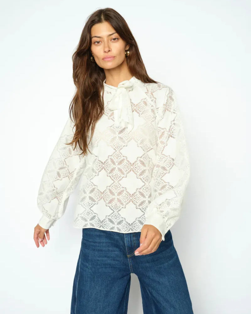 Tamlyn Lace Blouse - Ecru