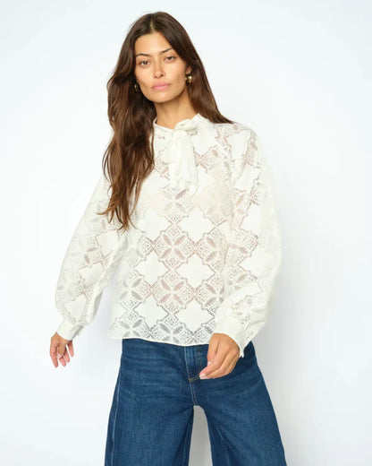 Tamlyn Lace Blouse - Ecru